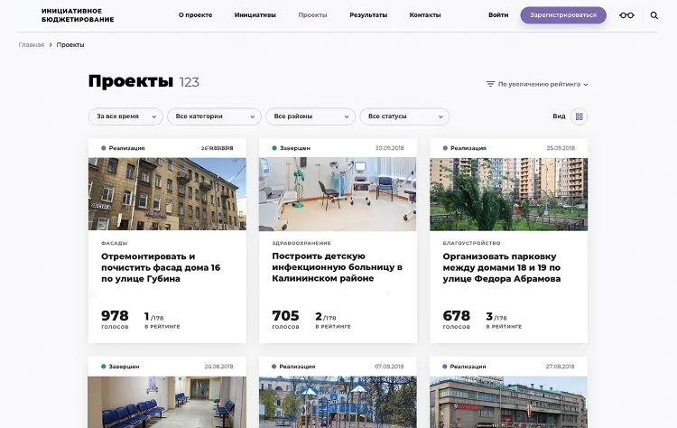 Новое решение БФТ для реализации инициативного бюджетирования – портал «Решаем вместе»